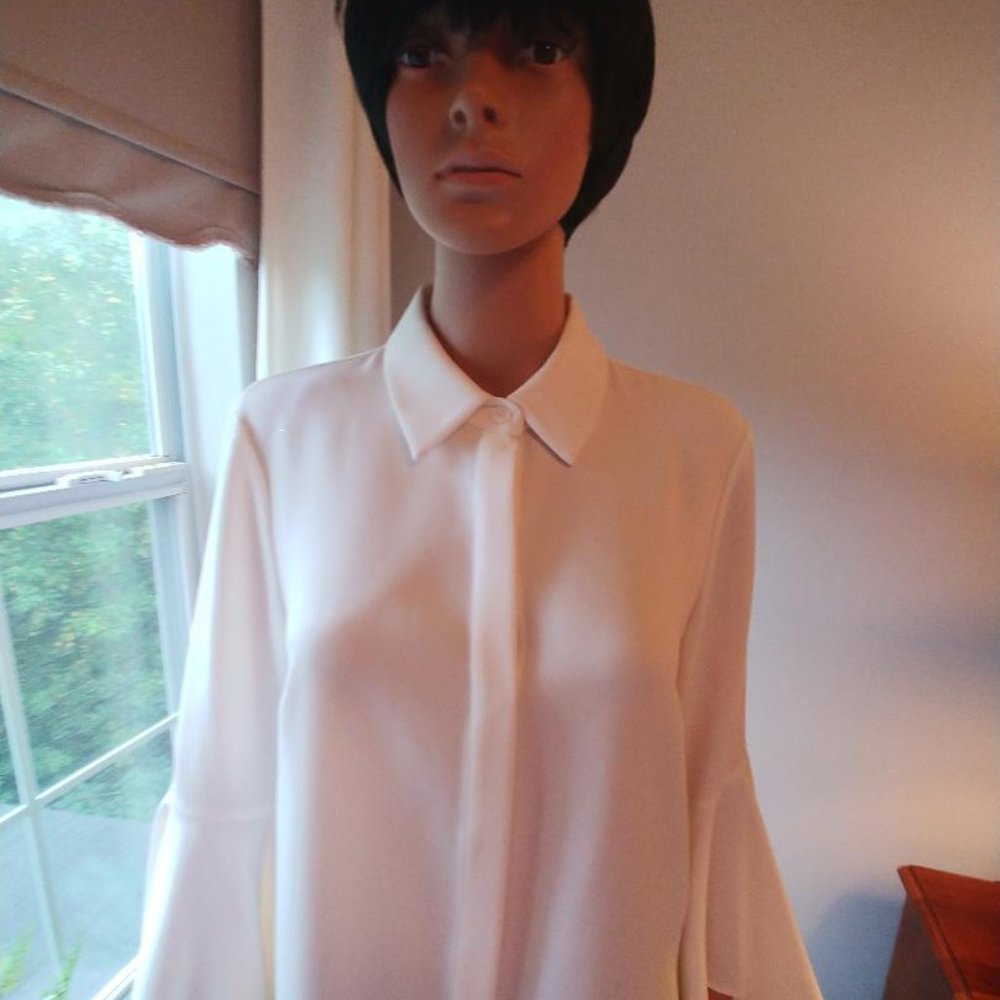 Cream colored blouse